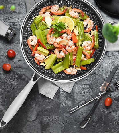 ✨Grote uitverkoop - 55% korting🍳  - Premium anti -aanbak Pan met deksel