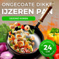 🔥Uitverkoop 50% UIT🔥Ongecoate Dikke IJzeren Pan