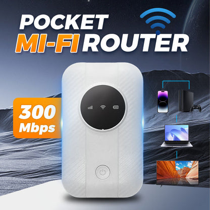 📶2025 Hot Sale🔥 4/5G LTE Pocket Mobile Wi-Fi-router (🔥67% korting)