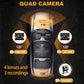🚗 4K 4-kanaals autocamera | 1080P nachtzicht 🌙 | Parkeer- en botsingsbewaking 🛡️ ✅ 📹 - Heldere beelden dag en nacht ✅ 360° bescherming 🔄