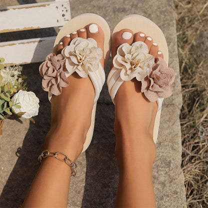🌸Antislip Strandslippers met Bloemendetails voor Dames