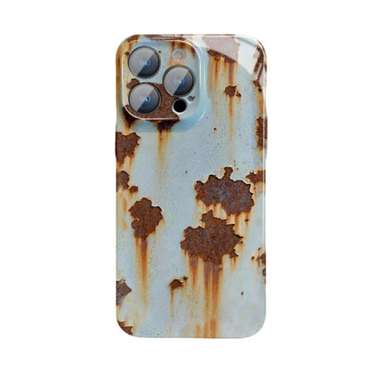 🏆📱Vintage roest hardcase voor iPhone👑